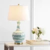 JONATHAN Y Tucker 30.5" Striped Ceramic & Metal LED Table Lamp - Green -Jonathan Y Store GUEST 5ea03d14 ea37 43e2 9382 6f090e5e087f