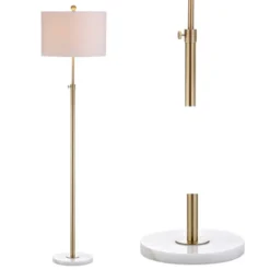 JONATHAN Y 65" LED Metal & Marble Adjustable Floor Lamp -Jonathan Y Store GUEST 5f083a9f 5495 4604 bca7 b1c9a3485425