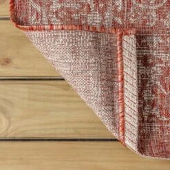 Tela Bohemian Inspired Textured Weave Floral Indoor/Outdoor Area Rug - JONATHAN Y -Jonathan Y Store GUEST 63eb227a e455 4880 9e26 f098f911638e