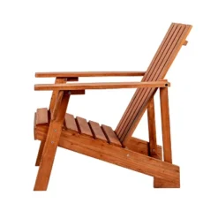 JONATHAN Y Irving Outdoor Patio Modern Acacia Wood Adirondack Chair -Jonathan Y Store GUEST 655d4e13 5234 4902 9b04 95db07ad0f38