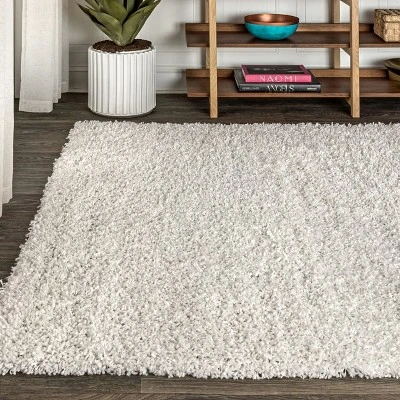 JONATHAN Y Mercer Shag Plush Tassel Moroccan Diamond Area Rug 5 JONATHAN Y Mercer Shag Plush Tassel Moroccan Diamond Area Rug - Image 3