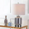 JONATHAN Y Marsh 22" Smoked Glass Table Lamp with LED Bulb - Gray -Jonathan Y Store GUEST 676e5cda 7e99 407c 8aac 6a0f94851cab