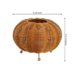 JONATHAN Y Kairi Modern Bohemian Rechargeable Faux Rattan Outdoor LED Table Lamp -Jonathan Y Store GUEST 69b9eba8 2d64 4b5f b5ee 1da81338e961
