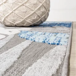 JONATHAN Y Monstera Tropical Leaf High-Low Indoor/Outdoor Area Rug -Jonathan Y Store GUEST 6abe93c6 f563 437f 8586 d466e57c62c2