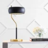 JONATHAN Y Oskar 22.5" Mid-Century Modern Metal Desk Lamp - Black/Gold -Jonathan Y Store GUEST 6b0efec3 6f02 42d4 88d4 f4b6ac7adc1f