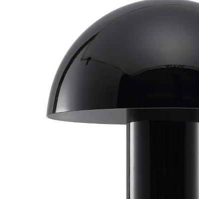 10.75" Boletus Contemporary Bohemian Rechargeable/Cordless Iron LED Mushroom Table Lamp - JONATHAN Y 9 10.75" Boletus Contemporary Bohemian Rechargeable/Cordless Iron LED Mushroom Table Lamp - JONATHAN Y - Image 7