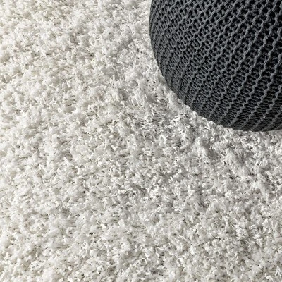 JONATHAN Y Mercer Shag Plush Tassel Moroccan Diamond Area Rug 9 JONATHAN Y Mercer Shag Plush Tassel Moroccan Diamond Area Rug - Image 7