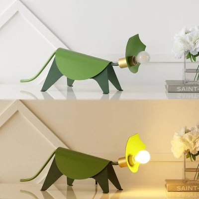 JONATHAN Y Gretchen 7.5" Modern Industrial Iron Triceratops Kids' Lamp 6 JONATHAN Y Gretchen 7.5" Modern Industrial Iron Triceratops Kids' Lamp - Image 4