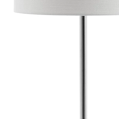 JONATHAN Y Levitt Marble and Metal LED Floor Lamp with Linen Shade 7 JONATHAN Y Levitt Marble and Metal LED Floor Lamp with Linen Shade - Image 5