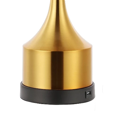 JONATHAN Y Cooper 26" French Country Iron LED Table Lamps with USB - Set of 2 9 JONATHAN Y Cooper 26" French Country Iron LED Table Lamps with USB - Set of 2 - Image 7