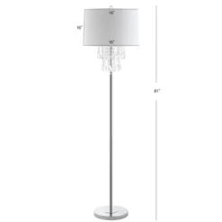 JONATHAN Y Abigail 61" Crystal Metal Floor Lamp with LED Bulb - Silver 7 JONATHAN Y Abigail 61" Crystal Metal Floor Lamp with LED Bulb - Silver -Jonathan Y Store GUEST 722edc86 8bab 410a bd37 cc2cd2bf62a5
