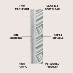 JONATHAN Y Retro Rainbow Contemporary Stripe Multi Area Rug -Jonathan Y Store GUEST 74712a01 3c1a 4c45 bfed 36507aaab6b5