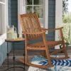 JONATHAN Y Penny Classic Slat-Back Acacia Wood Outdoor Rocking Chair 1 JONATHAN Y Penny Classic Slat-Back Acacia Wood Outdoor Rocking Chair -Jonathan Y Store GUEST 7539900b 56ce 4787 9eec b8e315345b0a
