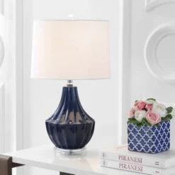 JONATHAN Y Dallas 24.5" Ceramic Table Lamp - Includes Energy Efficient Bulb
