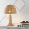 JONATHAN Y Joanie 22" Rustic Iron & Wicker Table Lamp with LED Bulbs -Jonathan Y Store GUEST 8183fa2e a1aa 4f2c 8947 a67dfd49900a