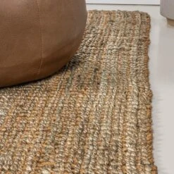 JONATHAN Y Biot Rustic Handwoven Natural Jute Solid Area Rug, 3' x 5' -Jonathan Y Store GUEST 820cf596 7bc4 48d7 a396 bcbae8532ac4