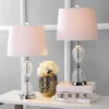 JONATHAN Y Aubrey 24" Crystal Table Lamp (Set of 2) with LED Light Bulbs -Jonathan Y Store GUEST 8213382c 9023 41ef 98ed e06199045d14