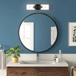 JONATHAN Y Jules 2-Light Art Deco LED Wall Sconce in Oil Rubbed Bronze -Jonathan Y Store GUEST 850abbb6 79c2 4f73 9277 ea5d59e842f0