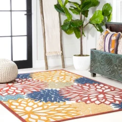 JONATHAN Y Minori Floral Modern Indoor/Outdoor Runner Rug 14 JONATHAN Y Minori Floral Modern Indoor/Outdoor Runner Rug -Jonathan Y Store GUEST 85b2b924 4d7c 48ae 8dd9 0cc4caf7b203