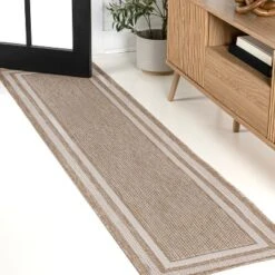 JONATHAN Y Dover Classic 3-Stripe Border Indoor/Outdoor Area Rug -Jonathan Y Store GUEST 8a719b79 923c 4a57 8395 0d6cdba65a4d