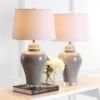 JONATHAN Y Winnie 27.25" Ceramic Urn Table Lamp Set of 2 -Jonathan Y Store GUEST 8b647d53 9a5b 4ba6 834a ccb445855ab9