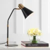 JONATHAN Y Apollo 22.5" Metal Task Lamp with LED Bulb - Black & Brass -Jonathan Y Store GUEST 8c03c770 31c7 4edb a32e a1e8d5b27e09