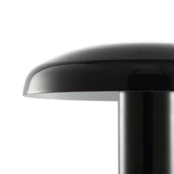 Jonathan Y Suillius 11" Cordless LED Mushroom Table Lamp - Black Iron -Jonathan Y Store GUEST 8d871135 c999 45ef 9594 0d9f942ad3b1