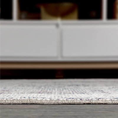 JONATHAN Y Cadiz Vintage Medallion Gray and Ivory Area Rug 6 JONATHAN Y Cadiz Vintage Medallion Gray and Ivory Area Rug - Image 4