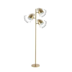 JONATHAN Y Billy 66.5" 3-Light Modern Contemporary Iron LED Floor Lamp - Brass Gold 19 JONATHAN Y Billy 66.5" 3-Light Modern Contemporary Iron LED Floor Lamp - Brass Gold -Jonathan Y Store GUEST 9039b320 8560 4f2e 9f49 aa5da30dcacb