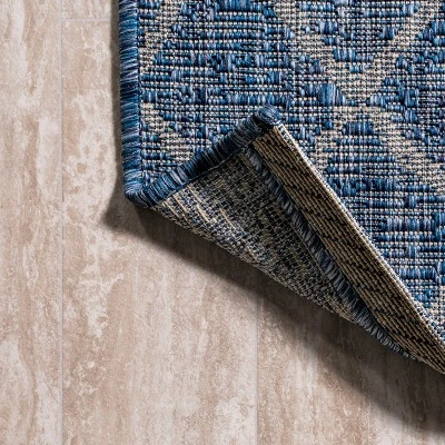 JONATHAN Y Madaba Moroccan Trellis Indoor/Outdoor Runner Rug 5 JONATHAN Y Madaba Moroccan Trellis Indoor/Outdoor Runner Rug - Image 3