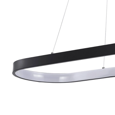 JONATHAN Y Nolan 38.75" Modern Bohemian Iron Linear LED Pendant 7 JONATHAN Y Nolan 38.75" Modern Bohemian Iron Linear LED Pendant - Image 5