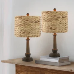 JONATHAN Y Theodore 21" Rustic Farmhouse Rattan & Resin Table Lamps, Set of 2 13 JONATHAN Y Theodore 21" Rustic Farmhouse Rattan & Resin Table Lamps, Set of 2 -Jonathan Y Store GUEST 94063d2e b560 404e 92d7 1762ab39b130