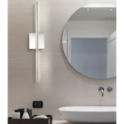 JONATHAN Y Makena 28" Dimmable Metal LED Wall Sconce - Polished Chrome 11 JONATHAN Y Makena 28" Dimmable Metal LED Wall Sconce - Polished Chrome -Jonathan Y Store GUEST 9617ac42 85e9 4756 b304 64faf5ed7eaa