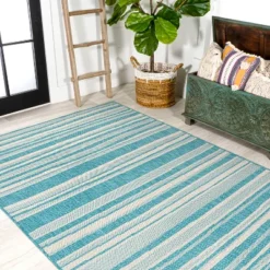 Castara Wavy Stripe Modern Indoor/Outdoor Area Rug - JONATHAN Y -Jonathan Y Store GUEST 9d8b3cac 75ff 4c1f bed7 23d70fa0f5da
