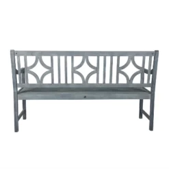 JONATHAN Y Sloane 3-Seat Ogee Diamond-Back Acacia Wood Outdoor Garden Bench -Jonathan Y Store GUEST a11ef34e 37c4 42fe b0e1 9c5f43fc0860