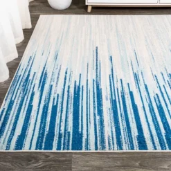 JONATHAN Y Shore Modern Gradient Linear Area Rug - Navy, Gray & Ivory -Jonathan Y Store GUEST a49e225a bf28 4e30 b2c3 86dfbf2ea8da