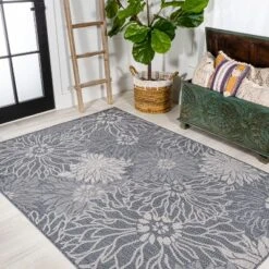 JONATHAN Y Bahamas Modern All-Over Floral Indoor/Outdoor Area Rug -Jonathan Y Store GUEST a6ab48aa a9e5 494b a7e8 0fd6bec0981c