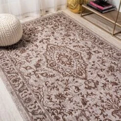 JONATHAN Y Jerash Ornate Medallion Persian-Inspired Indoor/Outdoor Rug -Jonathan Y Store GUEST a755e092 56d3 4115 8cd6 8f90fea9abda