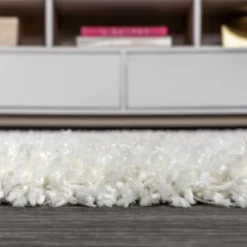 JONATHAN Y Merida Stacked Grid Shag Area Rug with Twisted Fringe -Jonathan Y Store GUEST abc2de75 358a 46c3 9e51 18a613f22ab0