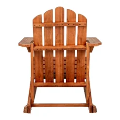 JONATHAN Y Kiawah Classic Acacia Wood Outdoor Adirondack Rocking Chair -Jonathan Y Store GUEST abd3da2e 3107 47c0 a605 41f1402bdac1