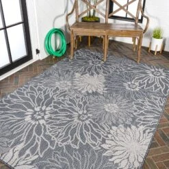 JONATHAN Y Bahamas Modern All-Over Floral Indoor/Outdoor Area Rug -Jonathan Y Store GUEST ac332b7f de84 4375 a282 de48986221b2