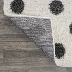Pere Modern Charcoal Dot Shag Area Rug - JONATHAN Y 14 Pere Modern Charcoal Dot Shag Area Rug - JONATHAN Y -Jonathan Y Store GUEST ac56f128 5634 4966 9dd6 1ce8bf62660f