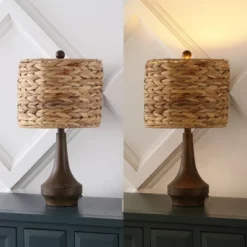 JONATHAN Y Theodore 21" Rustic Farmhouse Rattan & Resin Table Lamps, Set of 2 15 JONATHAN Y Theodore 21" Rustic Farmhouse Rattan & Resin Table Lamps, Set of 2 -Jonathan Y Store GUEST b138a791 ed6d 437e a480 726fa9f867d2