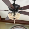 52" Erin LED Ceiling Fan With Wood Beads & Remote, Reversible Blades - JONATHAN Y -Jonathan Y Store GUEST b18bbd65 135f 4624 a06d a01a868a70a1