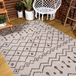 JONATHAN Y Nokat Modern Bohemian Moroccan Inspired Indoor/Outdoor Rug -Jonathan Y Store GUEST b24b365d 10dd 4e06 b88e 4f4bf29485bc