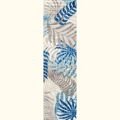 JONATHAN Y Tropics Palm Leaves Indoor/Outdoor Area Rug 3 JONATHAN Y Tropics Palm Leaves Indoor/Outdoor Area Rug
