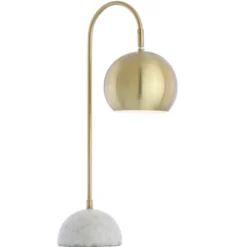JONATHAN Y Stephen Metal/Marble LED Table Lamp -Jonathan Y Store GUEST b41ad663 e61b 48b5 8c7b f56584ae551f