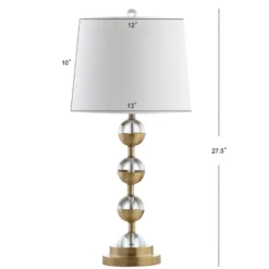 JONATHAN Y Avery 27.5" Crystal Table Lamp (Set of 2) - Includes LED Bulbs -Jonathan Y Store GUEST b9178608 5197 4369 abcd f82ccdc57242