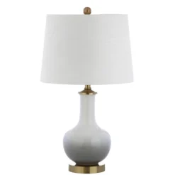 JONATHAN Y Gradient Ceramic LED Table Lamp with Brass Accents 14 JONATHAN Y Gradient Ceramic LED Table Lamp with Brass Accents -Jonathan Y Store GUEST c3969735 7f18 44a3 be4c 724034c2ff12