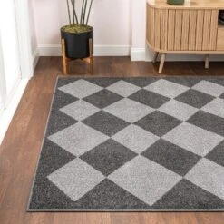 JONATHAN Y Draper Classic Geometric Diamond Pattern Runner Rug -Jonathan Y Store GUEST c4d26538 f564 4809 930d fa243a47b518